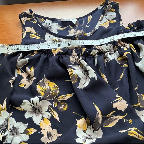 Sienna Sky Black Floral Off-Shoulder Blouse - Picture 4 of 6